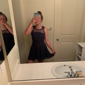 Lily Rose navy blue dress